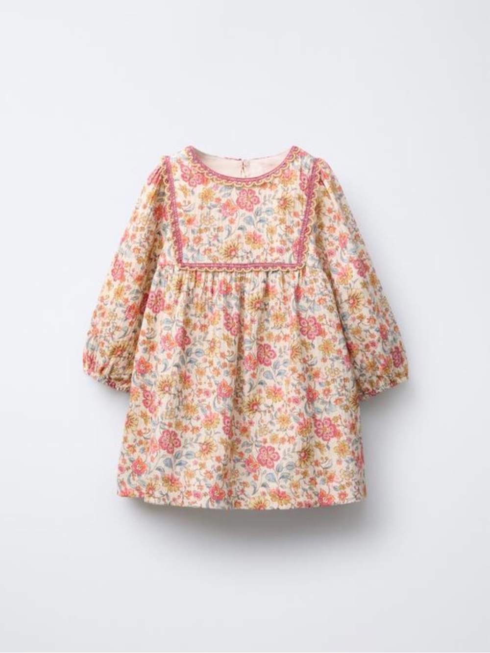 Zara Kids Floral Dress NWOT Size T2